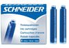 Патрон чернильный к перьевой ручки SCHNEIDER, синий S6623 (100)