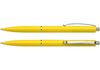 Ручка шариковая Schneider К15 корпус желтый, пишет синим S930855 (1)