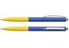 Ручка кулькова Schneider К15 корпус жовто-синій, пише синім S930869 (1)