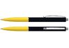 Ручка кулькова Schneider К15 0,7 мм. корпус чорно-жовтий, пише синім S930899-09 (1)