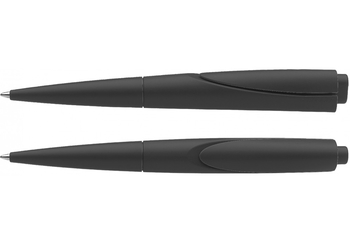 Ручка кулькова автомат. SCHNEIDER F-ACE корпус чорний, пише синім S933501* (1)
