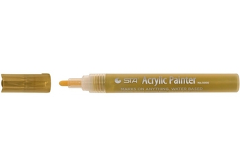 Маркер акриловий золотий STA1000-M01 Staedtler