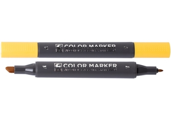 Скетч-маркер насичений жовтий, двосторонній STA3202-32 Staedtler