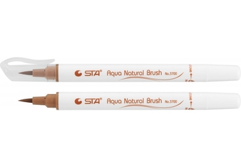 Маркер-пензлик акварельний STA 3700 AQUA NATURAL BRUSH 3700, хна STA3700-52 (1)