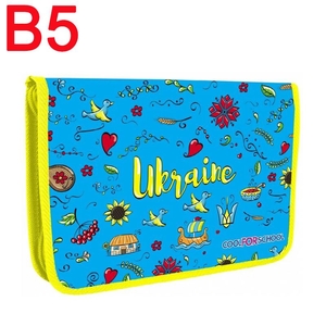 Папка для зошитів пластикова В5, на блискавці CF32000-02 Cool for School