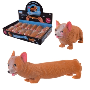 Игрушка антистресс Собачка Корги в дисплей боксе LL2165