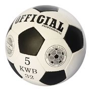 Мяч футбольный OFFICIAL, размер 5,ПУ, 1,4 мм, 32 панели, ручная работа, 420-430 г, в кульке