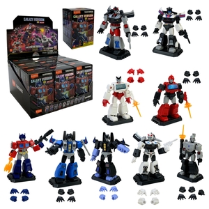 Конструктор Transformers BLokees серія GALAXY VERSION 01 (44 - 51 деталей), мікс 9 видів, 7.2х7.2х12 см, у дисплей боксі 71100
