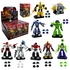 Конструктор Transformers BLokees серія GALAXY VERSION 03 (46 - 53 деталі), мікс 9 видів, 7.2х7.2х12 см, у дисплей боксі 71103
