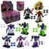 Конструктор Transformers BLokees серия GALAXY VERSION 04 (41 – 53 детали), микс 9 видов, 7.2х7.2х12 см, в дисплей боксе 71104