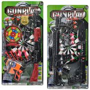 Іграшковий набір зброї: автомат, пістолет, пулі, рація 320-22-23