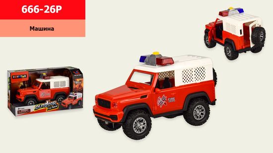 Игрушечная машинка, со светом и звуком, на батарейке 666-22P Игрушечная машинка, со светом и звуком, на батарейке 666-22P