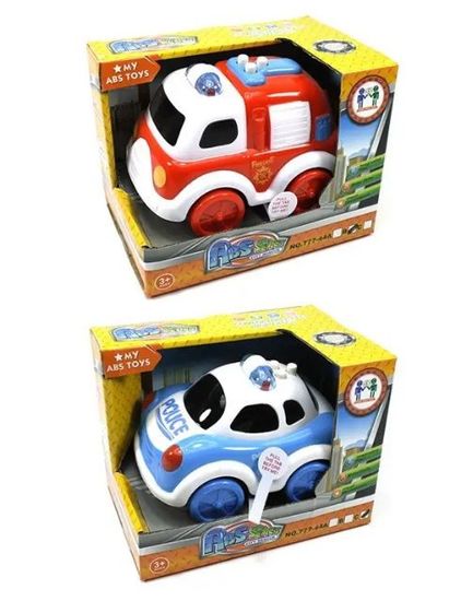 Игрушечная машинка, со светом и звуком, на батарейке 777-44B/C Игрушечная машинка, со светом и звуком, на батарейке 777-44B/C
