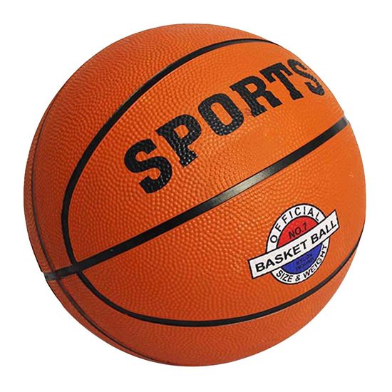 Мяч баскетбольный резиновый, вес 520 г, размер 7 BT-BTB-0026