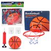 Баскетбольний набір: кошик, м'яч та насос, у пакеті 29х30 см 010-14