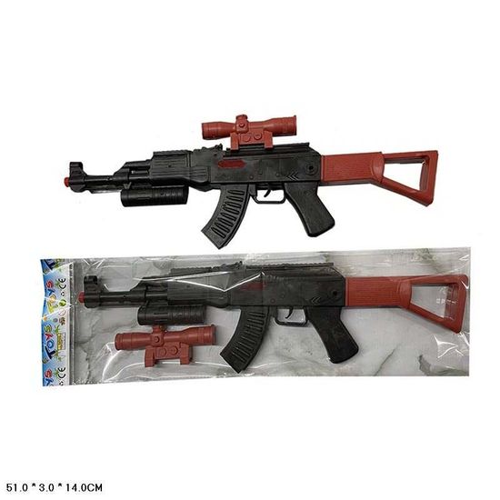 Іграшковий автомат-тріскачка, у пакеті 51х3х14 см 045C-01 Іграшковий автомат-тріскачка, у пакеті 51х3х14 см 045C-01