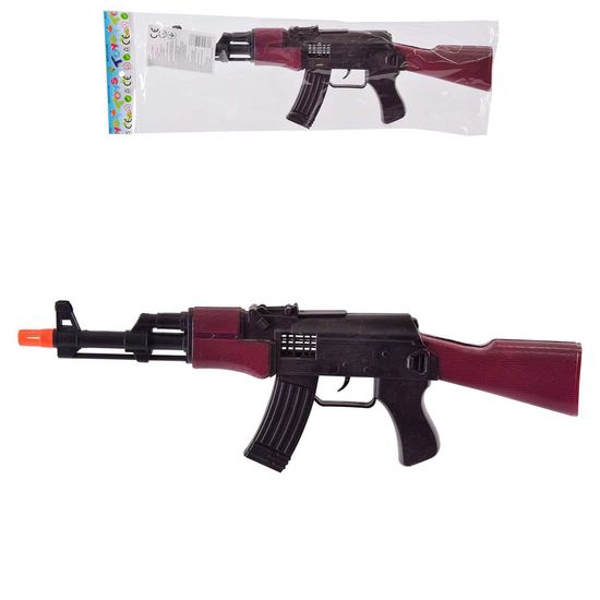 Іграшковий автомат-тріскачка, 45х14, в пакеті 46,7х16 см 225-3 Іграшковий автомат-тріскачка, 45х14, в пакеті 46,7х16 см 225-3