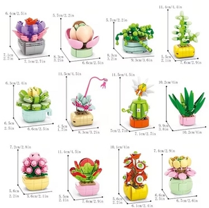 Конструктор, мікс 12 видів, в коробці Florist 8938