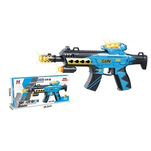 Игрушечный автомат, с подсветкой, на батарейках, в коробке 29,2х3,6х13,5 см 3382