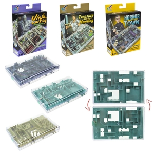 Головоломка 3D-лабиринт, микс 3 вида, в коробке 12,5х4х15 см. 40818/39818/41818