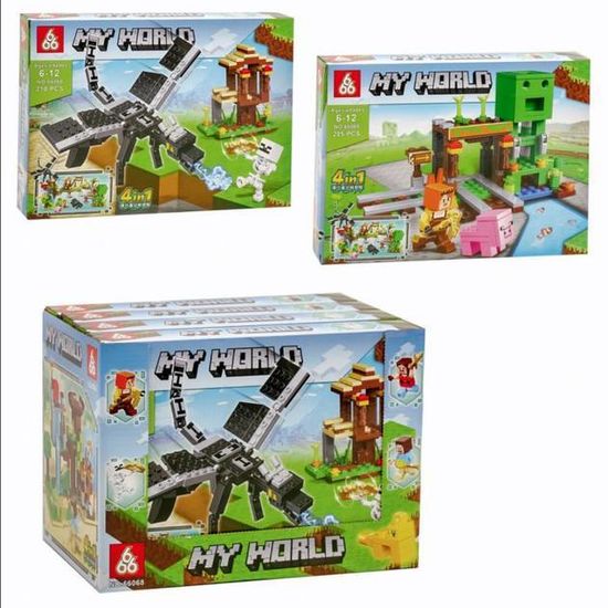 Конструктор, 205 деталей, микс видов 66068 My World Конструктор, 205 деталей, микс видов 66068 My World
