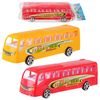 Іграшковий інерційний автобус, мікс 2 види, у пакеті 18х32 см 6666
