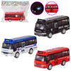 Іграшковий інерційний автобус, мікс 3 види, зі світлом та звуком, у пакеті 15,2х5,7х6,7 см 7727