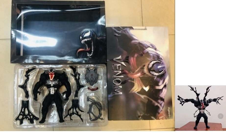 Колекційна фігурка, зі змінними аксесуарами, в коробці Venom 9898-2 Колекційна фігурка, зі змінними аксесуарами, в коробці Venom 9898-2