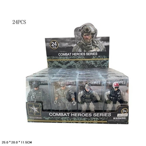 Фигурки солдат, микс 4 вида ВСУ. Combat Heroes Series BL2318
