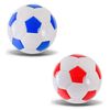 Мяч футбольный №4 (средний), вес 230 г, PVC, микс 3 вида, с сеткой и иглой FB24327
