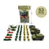 Іграшковий військовий набір: транспорт, фігурки, аксесуари, у пакеті 24х8х34 см JL668-60