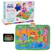 Ігровий музичний килимок для малюків, 80х60 см, тактильні елементи та аксесуари, в коробці 48х31х6 см KH05/003 Kids Hits
