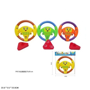 Кермо: зі звуками та музикою, мікс 3 види, кріплення на присосках, у пакеті 27х24 см KX1702