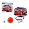 Баскетбольний набір: Кільце з кошиком, м'яч, голка для надування, в пакеті Cars LB1001