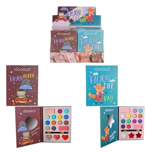 Игрушечный набор косметики: тени для век, кисточка, микс видов, в коробке 12,5х16х1 см LK5125