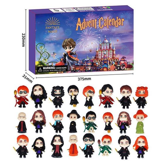 Адвент-календарь, в коробке 37,5х23х3,1 см Harry Potter LZMH008 Адвент-календарь, в коробке 37,5х23х3,1 см Harry Potter LZMH008