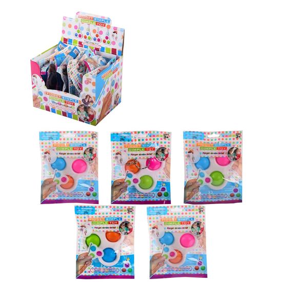 Брелок-антистресс, 7,2х7,6 см, микс 4 вида, 24 шт в упаковке Pop It SF2310-B Брелок-антистресс, 7,2х7,6 см, микс 4 вида, 24 шт в упаковке Pop It SF2310-B