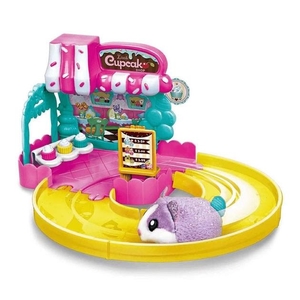 Іграшковий трек, на батарейці, у коробці 22х12х20 см Пекарня хом'яків Y003