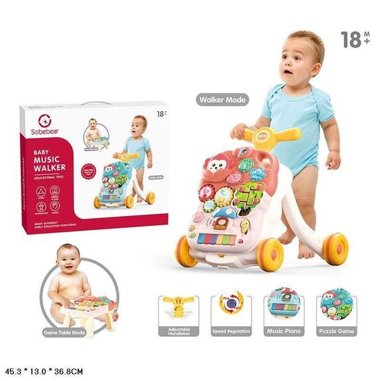 Игровой развивающий центр 2в1, со столиком, в коробке 53,5х14,7х41,5 см YL623 Игровой развивающий центр 2в1, со столиком, в коробке 53,5х14,7х41,5 см YL623