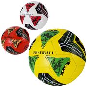 Мяч футбольный, вес 300 г, размер 5, ПВХ 1,8 мм, микс EV-3356