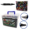 Набір скетч маркерів 120 кольорів зі скошеним та тонким накінечником TouchCool Josef Otten DSCN0229-120