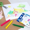 Карандаши восковые, 12 цветов (10 обычных + 2 неоновых) Plastipastel 022XT12 754066 Milan