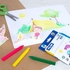 Карандаши восковые, 12 цветов (10 обычных + 2 неоновых) Plastipastel 022XT12 754066 Milan