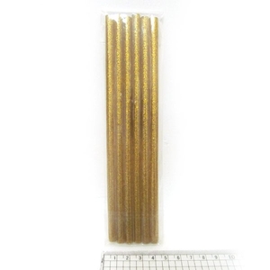 Стержні для клейового пістолету, 18х0,7 см, 6 шт в упаковці Gold glitter 0252-G 739361 Josef Otten
