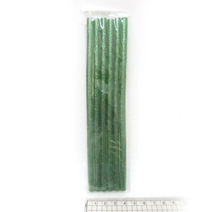 Стержні для клейового пістолету, 18х0,7 см, 6 шт в упаковці Green glitter 0252-GR 739364 Josef Otten