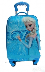 Валіза дитяча, розмір 42х32х20 см, 4 колеса, телескопічна ручка 44 см Frozen 0486-1 736477 Josef Otten