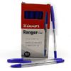 Ручка кулькова синя 0.8 мм Ranger Luxor 1202