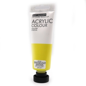 Краска акриловая, 75 мл Pearlescent yellow IFP123 748845 Art Ranger