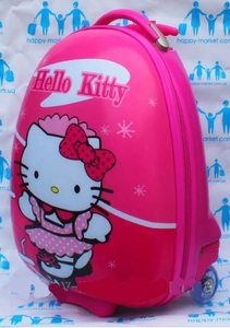 Валіза дитяча, розмір 42х30х17 см, 2 колеса, телескопічна ручка 44 см Hello Kitty 16-JDX-11-2 730639 Josef Otten