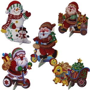 Новогодняя фигурка, размер 29х23 см, микс Christmas KT2109 751295 Josef Otten